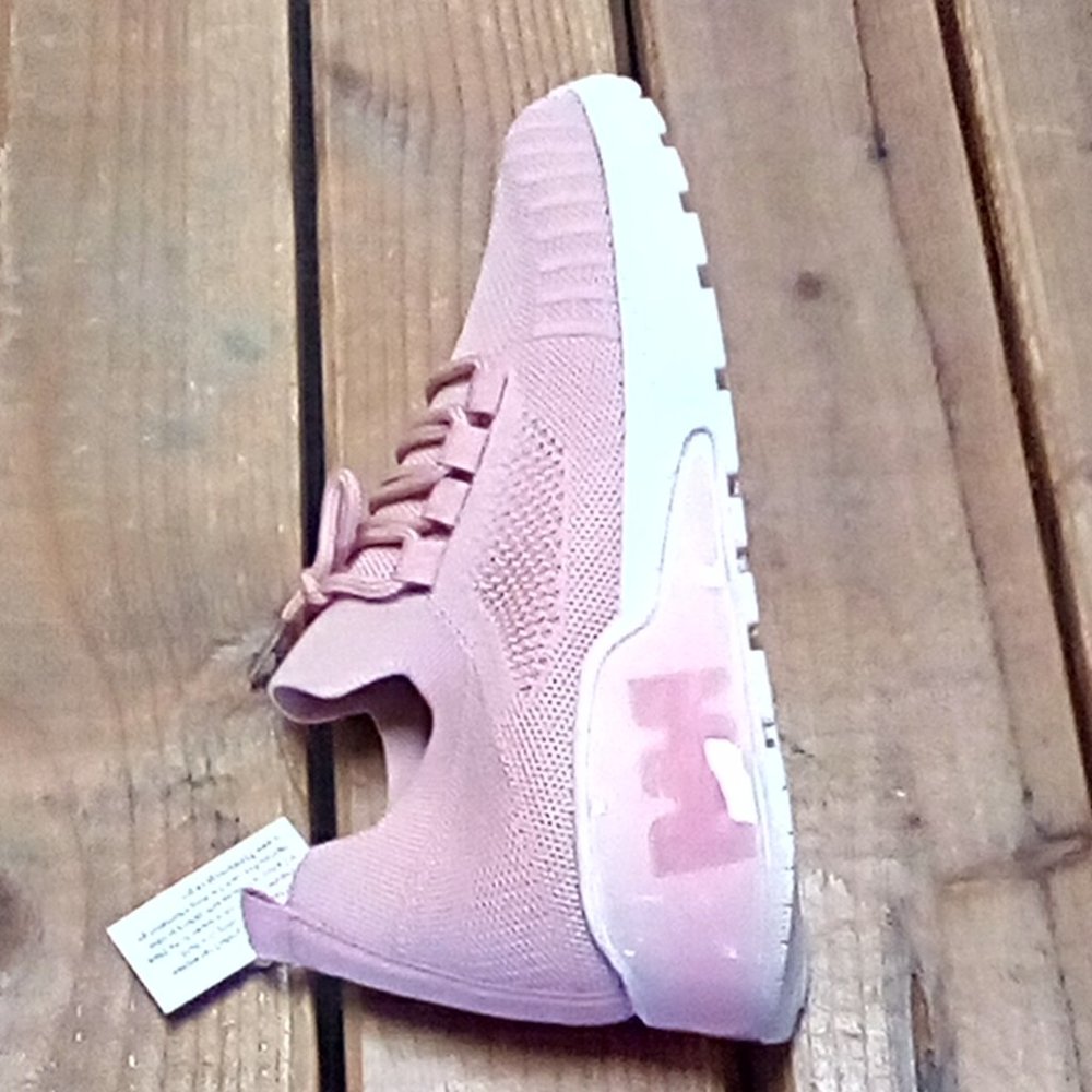 Pink sparkle tennis shoes Womens